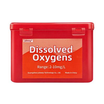 YIERYI Testkit für gelösten Sauerstoff 2–10 mg/l, 120 Tests für die Überwachung der industriellen Wasserqualität in der Aquakultur