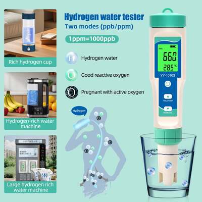 YY-1010S 10-in-1 Wasserqualitätsteststift PH TDS EC Salzgehalt ORP H2 S G Temperatur Chlor Widerstand
