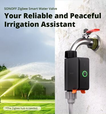 Kabelloses Zigbee Smart Wasserdurchflussventil Telefon-App-Steuerung Automatischer Wasserzeitschalter für Gartenrasen Gemüsegarten