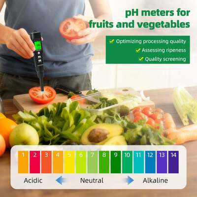 Bodenprüfer für pH-Wert, Stickstoff, Phosphor, Kalium, EC-Wert, Fruchtbarkeit, Temperatur, Bodenfeuchtigkeit