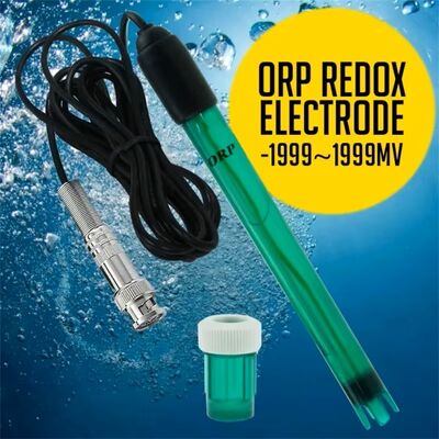 Replacement ORP Redox Electrode, 300cm Cable with BNC Connector, Compatible with Most ORP Meters