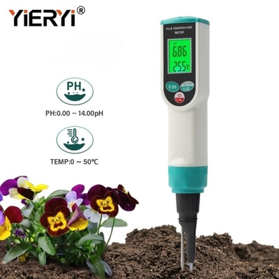 PH-2023 Boden-pH- und Temperaturmessgerät -- hochpräzises digitales pH-Meter für Landwirtschaft und Gartenarbeit