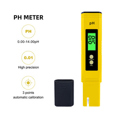 Hochpräzisions-PH-Erkennungs-Stift-Säure-Meter pH02 Prüf-Stift-Säure- und Alkalinitätsmessgerät für aquatische Aquarien pH-Meter Wasserqualitätsmelder