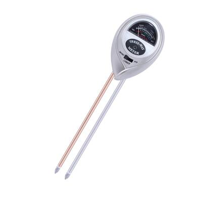 3 in 1 Boden PH Wasserfeuchtigkeit Meter Säure Feuchtigkeit Sonnenlicht Gartenpflanzen Blumen Feuchtigkeit Tester Instrument Werkzeug