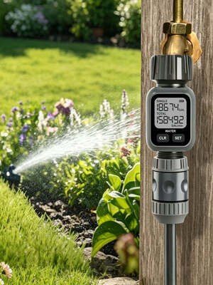 Echtzeit-Wasserflussmesser